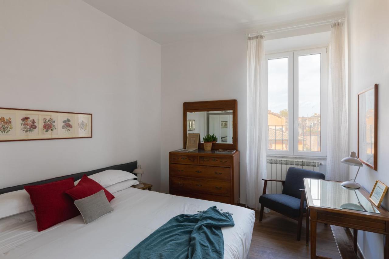 Amazing Penthouse With Terrace And Rooftop In Trastevere Řím Exteriér fotografie