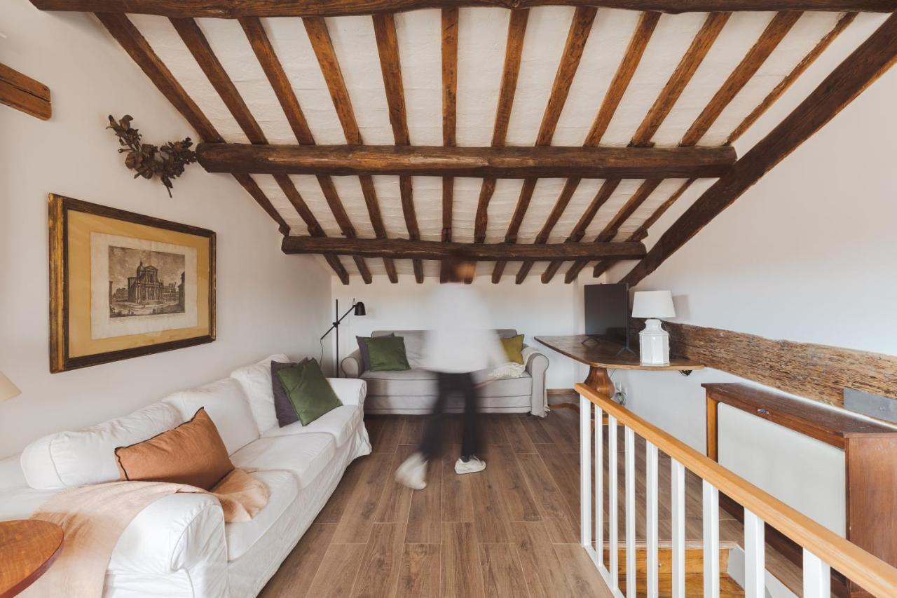 Amazing Penthouse With Terrace And Rooftop In Trastevere Řím Exteriér fotografie