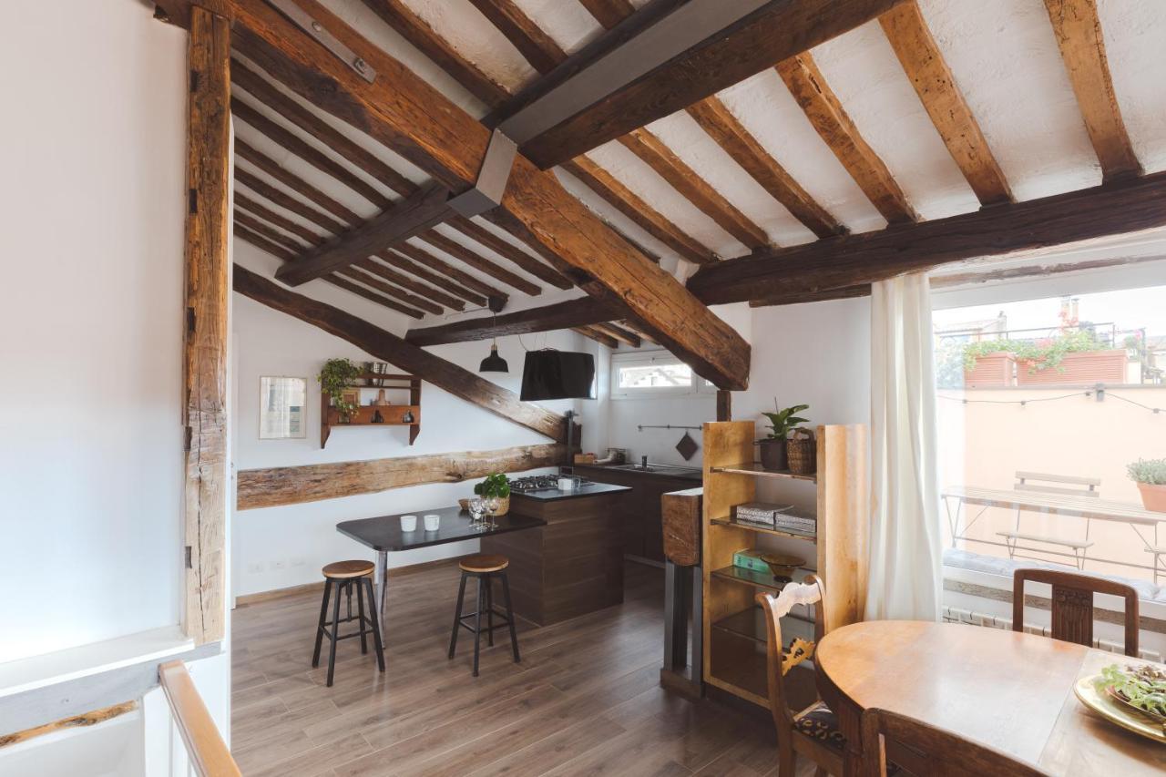 Amazing Penthouse With Terrace And Rooftop In Trastevere Řím Exteriér fotografie