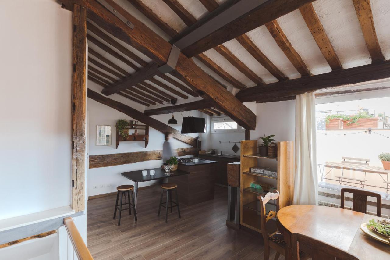Amazing Penthouse With Terrace And Rooftop In Trastevere Řím Exteriér fotografie
