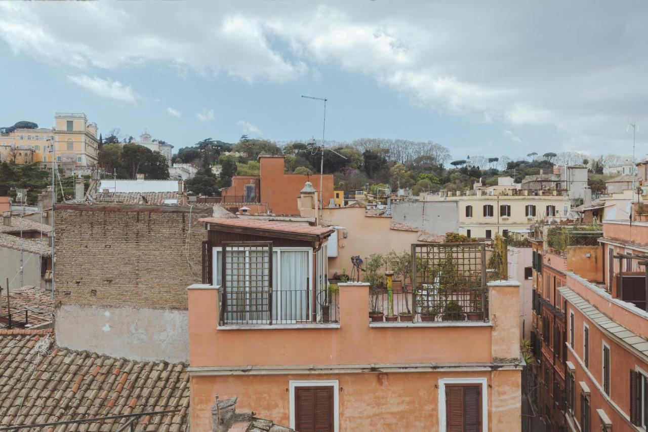 Amazing Penthouse With Terrace And Rooftop In Trastevere Řím Exteriér fotografie