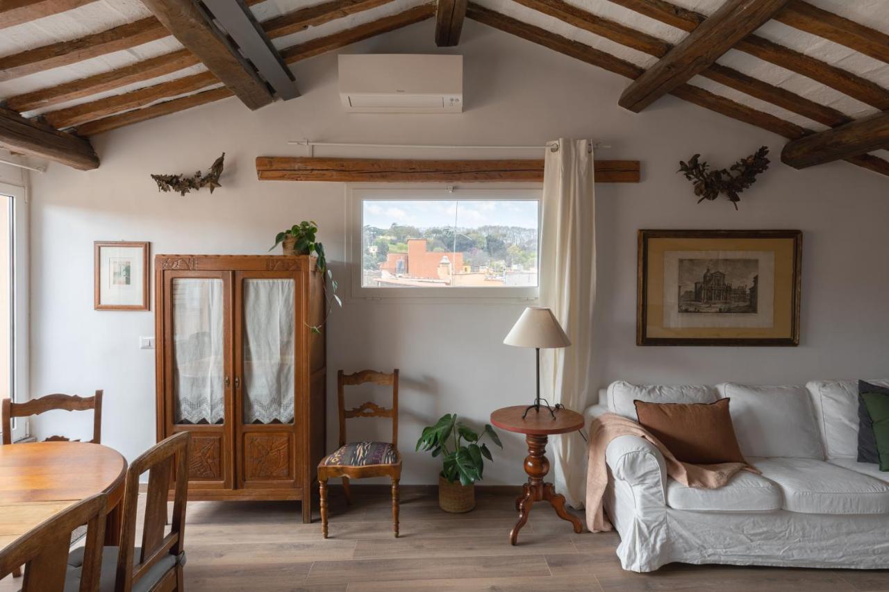 Amazing Penthouse With Terrace And Rooftop In Trastevere Řím Exteriér fotografie