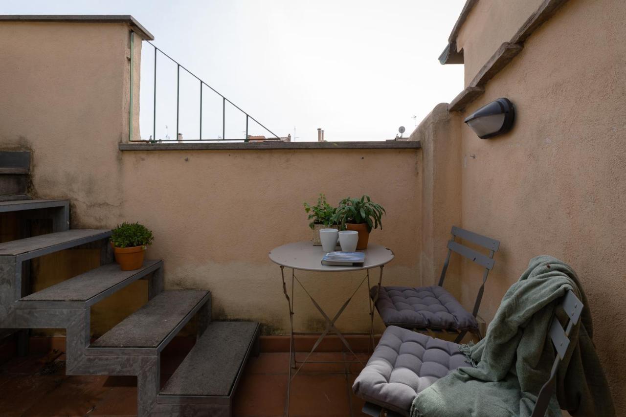 Amazing Penthouse With Terrace And Rooftop In Trastevere Řím Exteriér fotografie