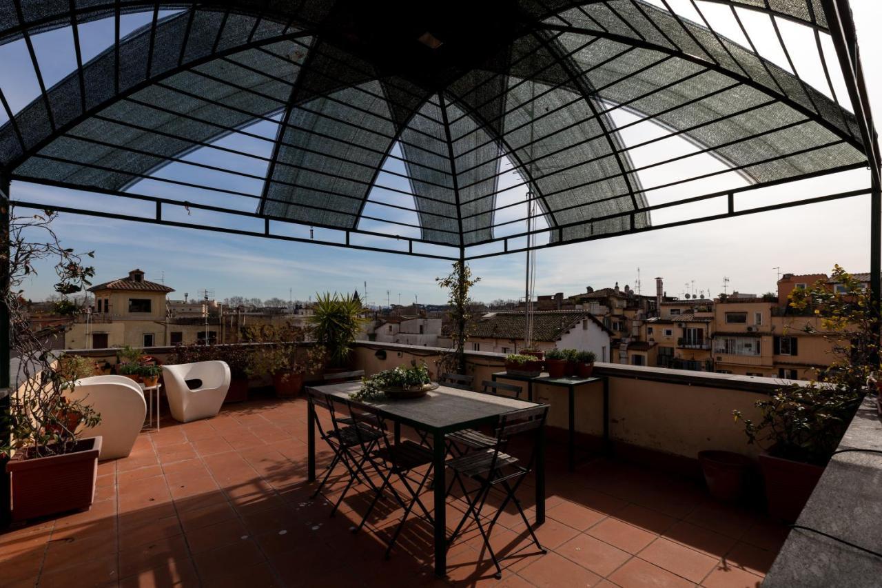 Amazing Penthouse With Terrace And Rooftop In Trastevere Řím Exteriér fotografie