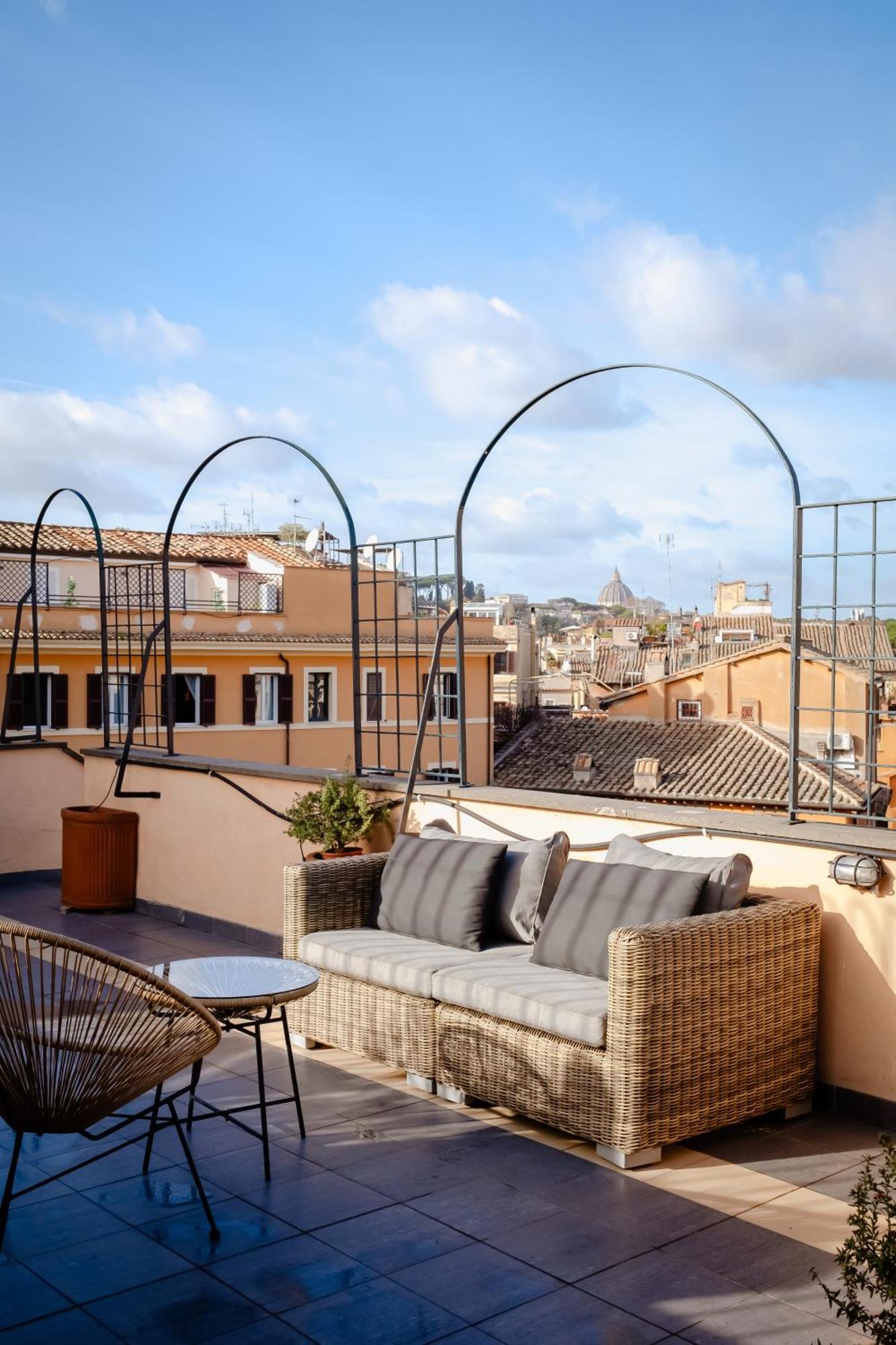 Amazing Penthouse With Terrace And Rooftop In Trastevere Řím Exteriér fotografie